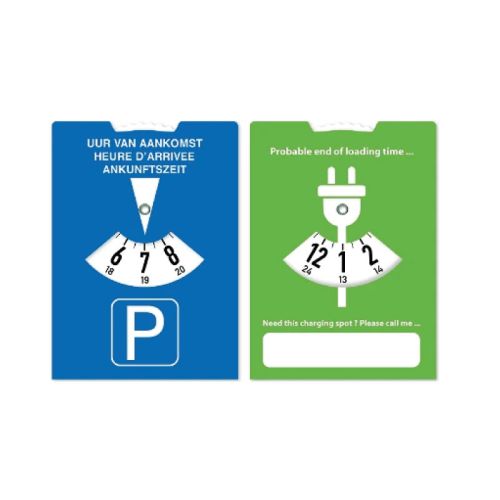 Parkerings- og opladningsskive - Billede 2